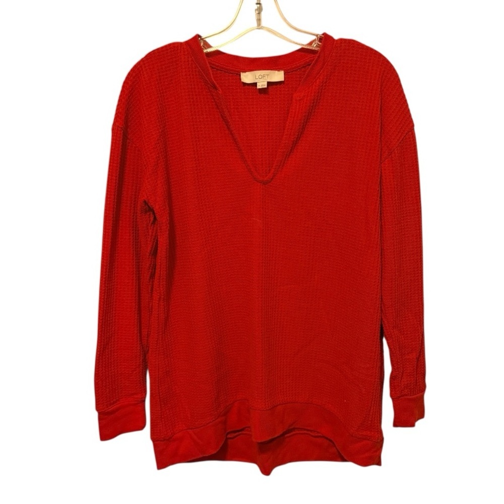 Loft Red Thermal Shirt